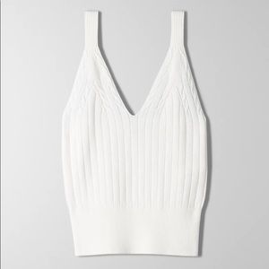 Aritzia Wilfred Suzette Knit Tank Top Size M
